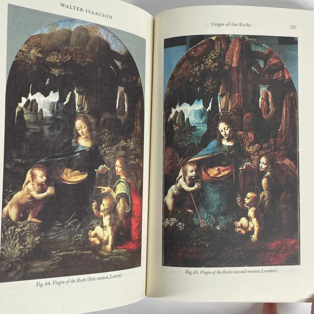 Leonardo da Vinci Walter Isaacson Biography Paperback 9781501139161 History Art